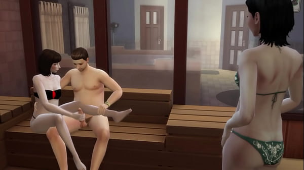 sauna with friends Thumbnail