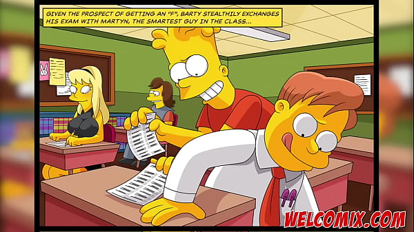 Fucking the college professor and dean! Intelligence test! The Simptoons