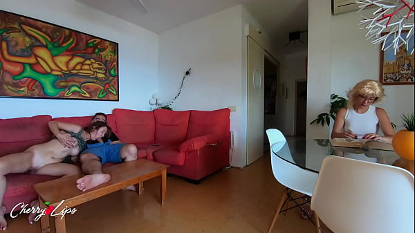 Fucking near my friend while she looks at us