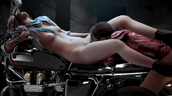 3D novinhas se masturbando encima da moto    WD