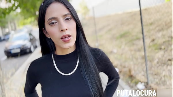 PutaLocura - La delgadita venezolana Helen Star es pillada por Torbe y folla guarro con él.