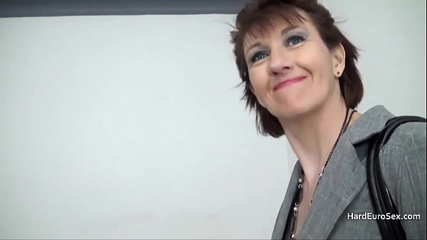 Skinny mature cocksucker also takes anal