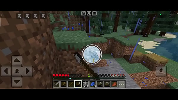 Playing minicraft with my step bro Thumbnail