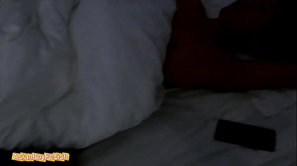 Sleeping Asian Boy Got Boner By gay Man