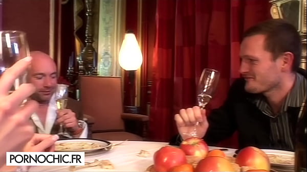 Sex with a busty blonde in a swinger party