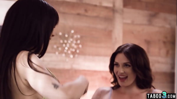 Latina tranny Eva Maxim trying on a sexy bikini and her GFs tight pussy