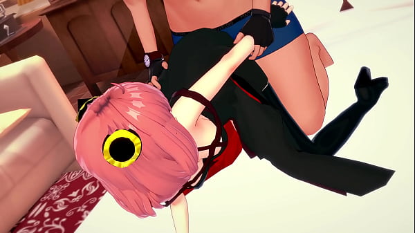 A gostosa Anya aceita uma nova missão vestida de espiã para foder (hentai) (versão adulta)