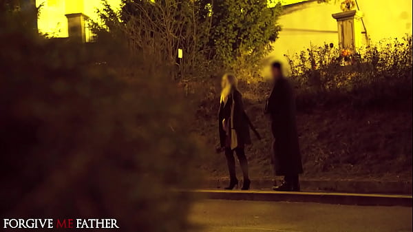 Hot blonde MILF is blindfolded and given a big cock to suck and fuck