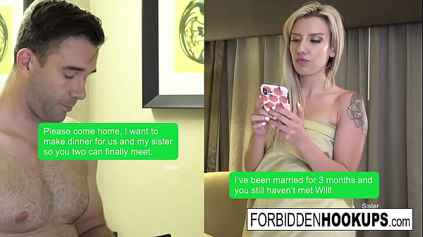 Horny guy fucks his wife's sister!