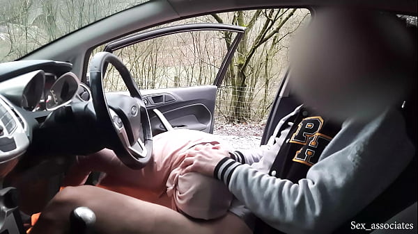 Public Dick Flash! a Naive Muslim Teen in Hijab Caught me Jerking off in the Car in a Public Park and help me Out.