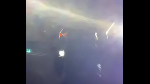 Pink hair whore gets pounded on jeep