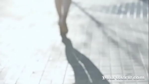 Cassie Fire, wears lingerie for an interracial anal