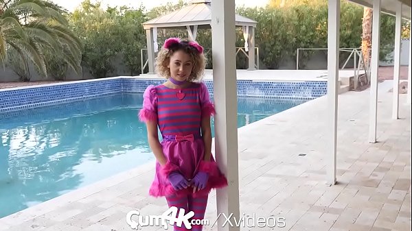 CUM4K Multiple Leaking Creampies Deep Inside Halloween Slut