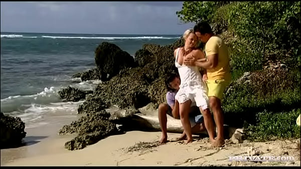 Ellen Saint Gets Her Big Tits Sucked in This Hardcore MMF Threesome Thumbnail