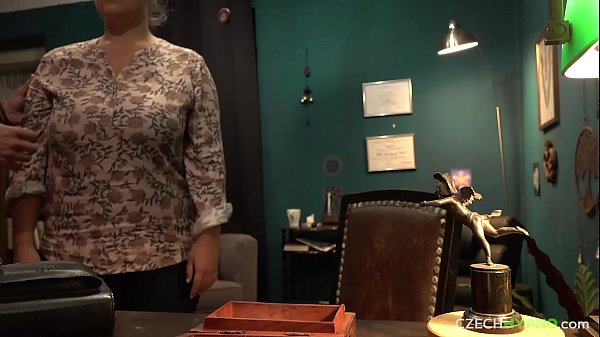 Mature Busty Blonde Gets A Doctor's Dick