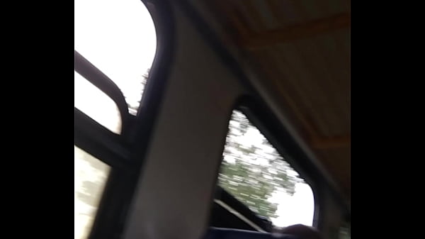 My friend masturbates me and I suck his cock travelling in a train with people