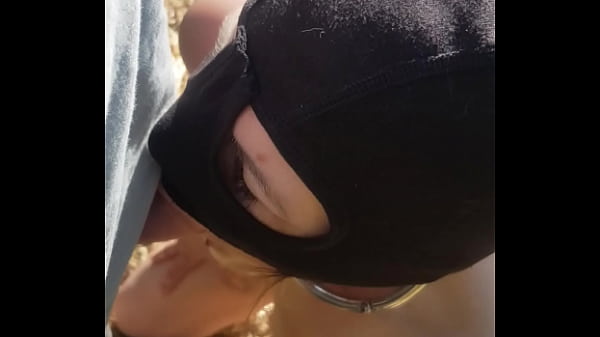 Esclave F séance uro et fellation en foret 22 aout 2023