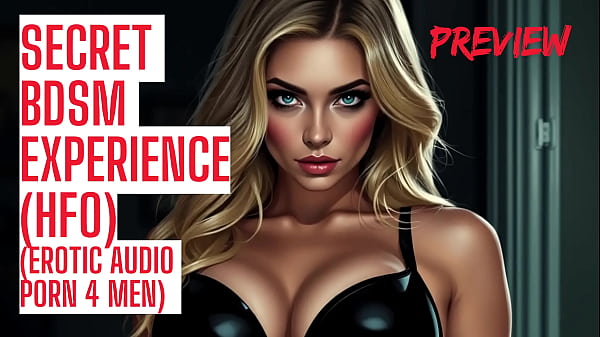 Primeira vez BDSM Fetiche Áudio ASMR HFO JOI Áudio Erótico Pornô 4 Homens (prévia)