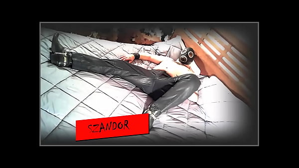 Jerking off in my bed.