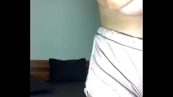 Blonde Reveals Her Enormous Jugs