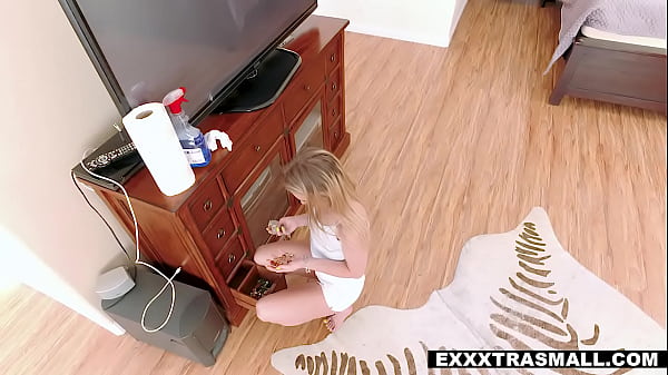 Teen housekeeper fucked by boss for stealing