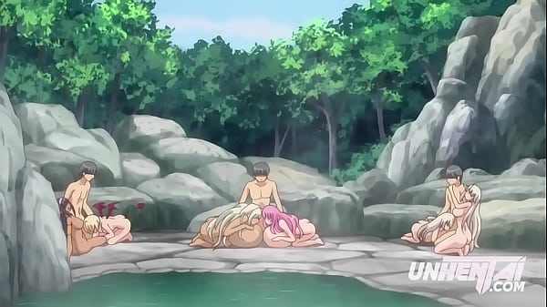 18yo Teen In Her First Orgy! Hentai