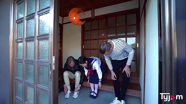 Cute japanese Shiori gets a huge white dick