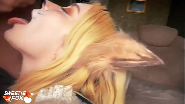 Steampunk Girl Hard Doggy Sex and Blowjob with Oral Creampie - Fox Cosplay