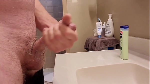 Shy girl catches step dad jacking off. She makes him fuck her