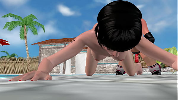 3D Animated Sex Video - Lesbian Girl Fisting in Doggy position Thumbnail