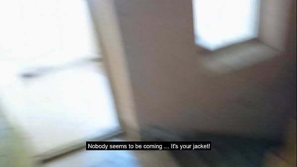 Fucked Me in the Stairwell while Parents are at Home - Swallowed Sperm - POV