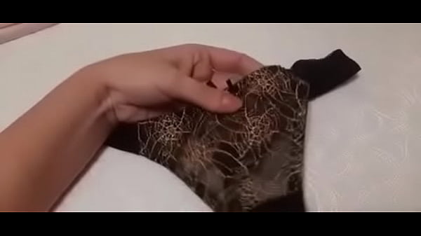 Panties took off her panties and showed on video Thumbnail