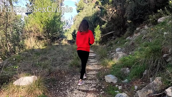 I Spy A Petite In The Woods Handjob Cock Cumshot