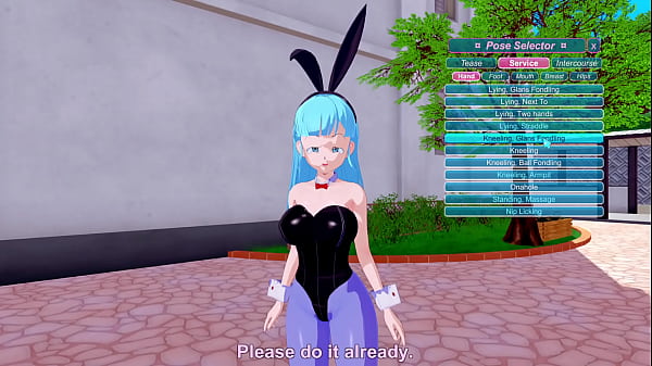 Bulma Big Boobs Man POV animation 3d