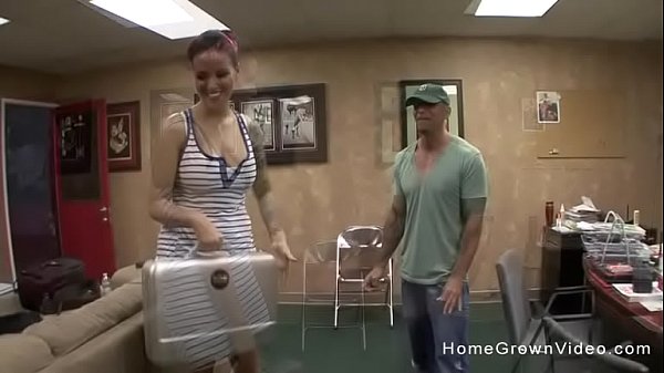 Beautiful big tit tattoo artist getting fucked