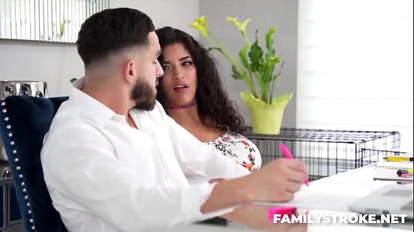 A Good Fuck with My step Sister After Doing All the Homework - FamilyStroke.net - Gabriela Lopez
