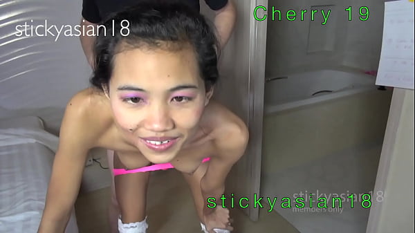StickyAsian18 Skinny Teens Suck & Fuck, Star, Cherry, & Sticky Facial Tia 18
