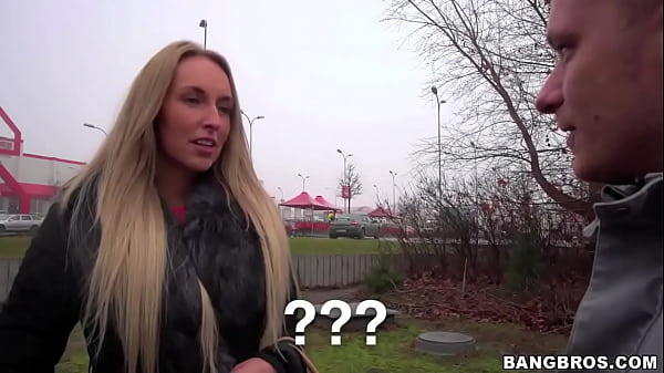 Hot blonde slut fucks in public Thumbnail