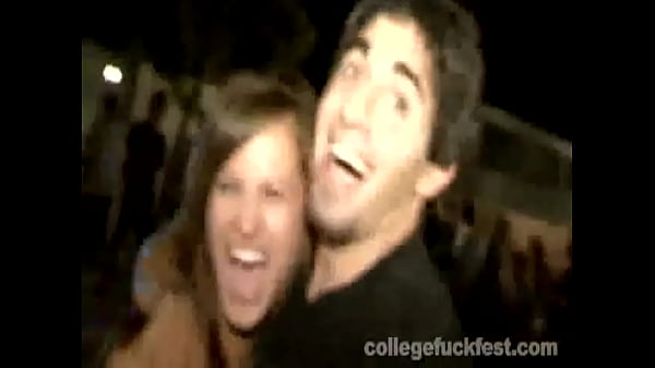 whore doggystyled at frat party