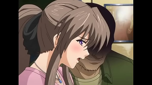 Hot hentai virgin get fucked on a train next to her sleeping boyfriend