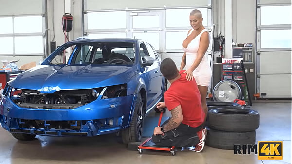 RIM4K. Swanky woman with big tits is sure rimming will relax husband