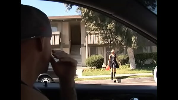 Slender Teen Enjoys Dick From a Stranger