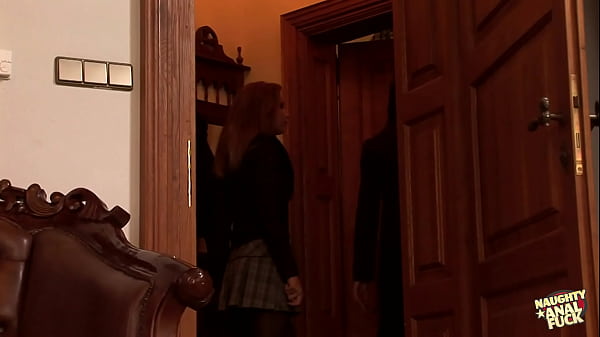 Cute and submissive secretary lets her boss release his stress by plowing her perfect bum