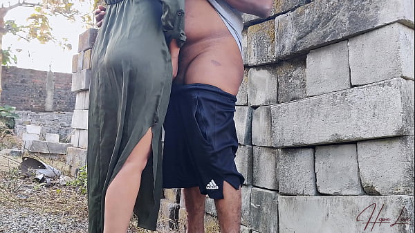 Horny Indonesian Wife Fucked Outdoors.