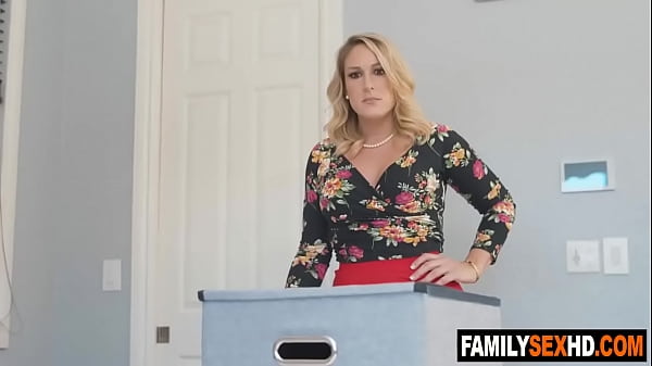 Stepmom catches stepson and stepdaughter having sex