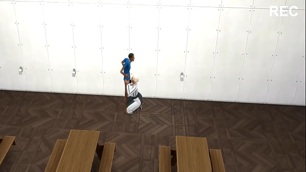 Voyeur Life 2 - Lunch lady sucking a student dick after school on cam Thumbnail