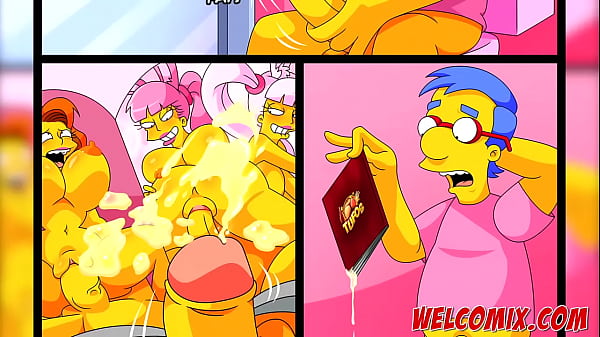 The best tits and butts in adult cartoons! Simptoons, Simpsons hentai!