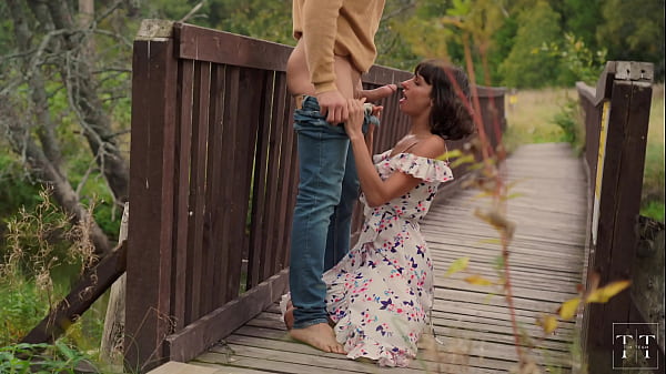 Take me right on the bridge like a whore