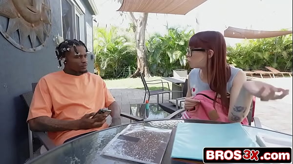 Petite Brunette Tutor Taking Monster Black Cock All The Way Up