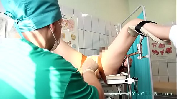Orgasm on gyno chair
